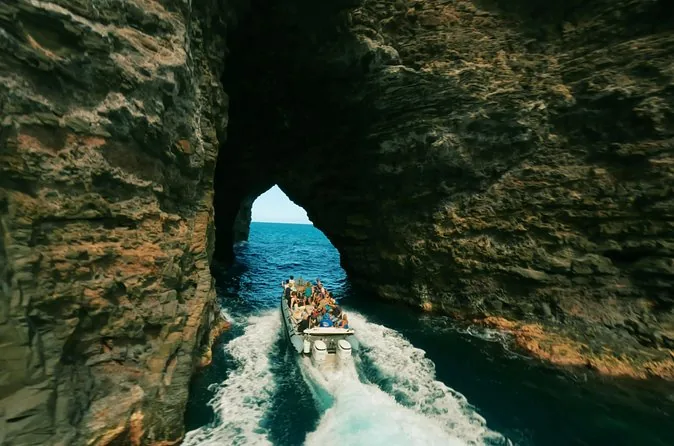 Na Pali Meereshöhlen Raft & Schnorchel-Expedition